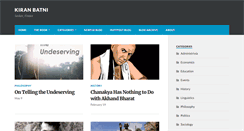 Desktop Screenshot of kiranbatni.com